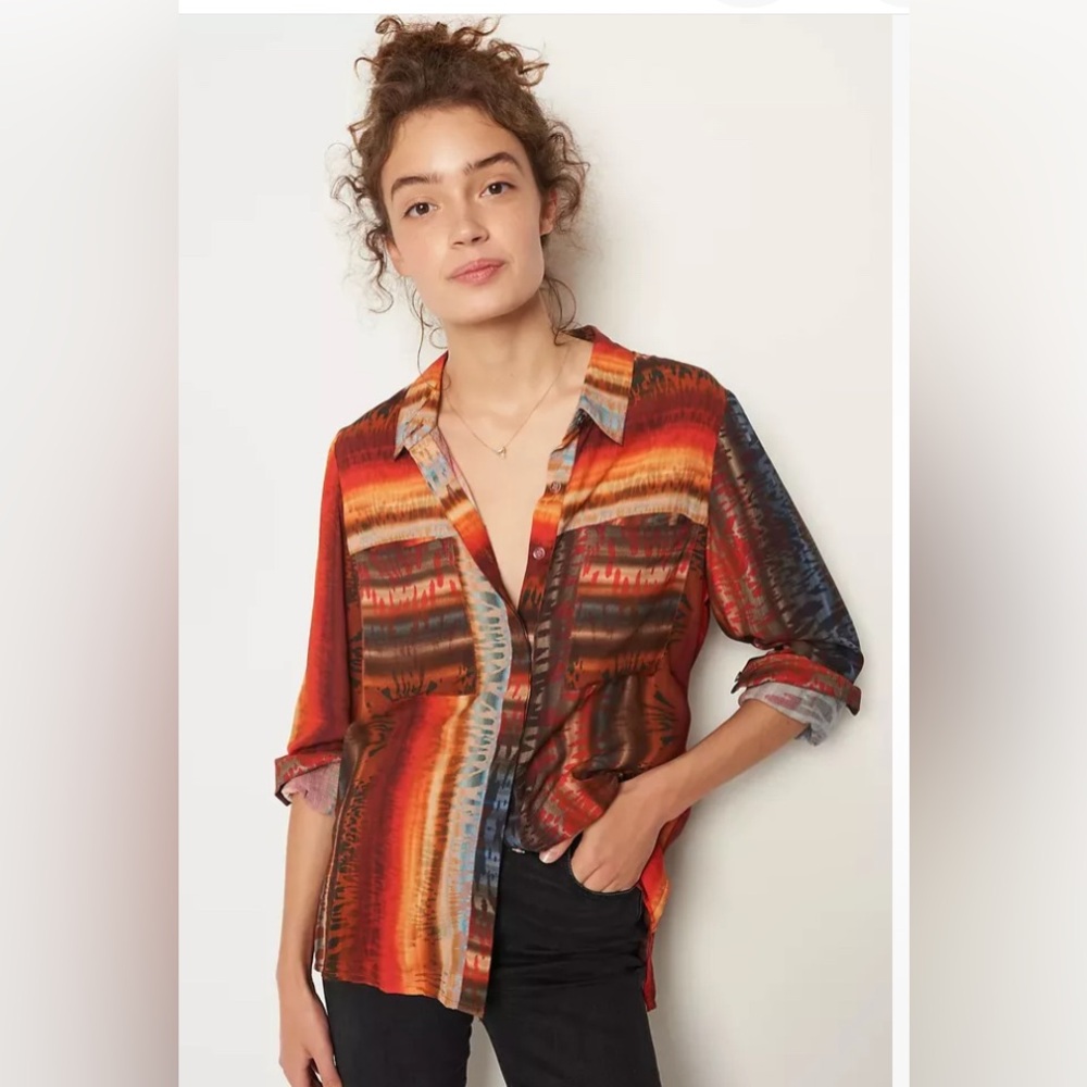 Anthropologie Lamia Button down Blouse